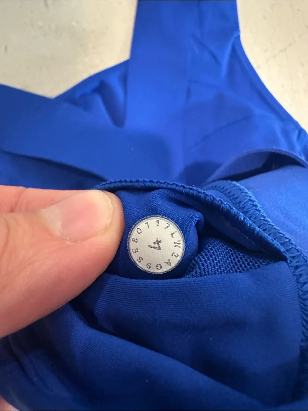 Lululemon Fast & Free Bra Jet Stream sz 4